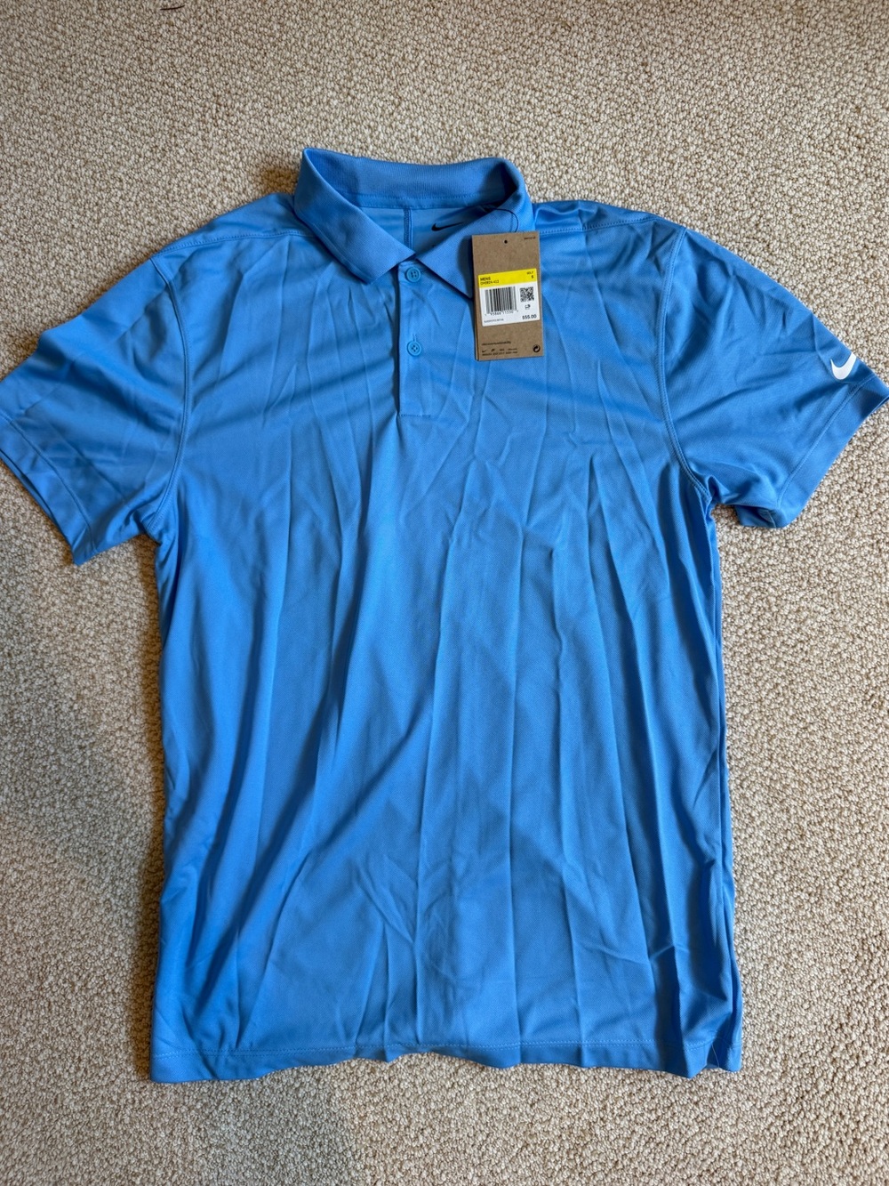 Nike Men’s Light Blue Performance Polo